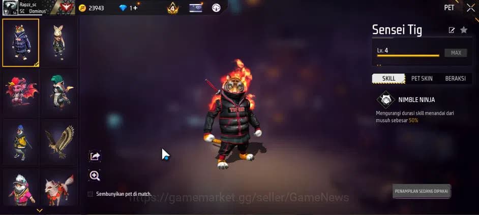 Free Fire Accounts Indonesia|M1887 Hand Of Hope|M1014 Scorpio S Lv4,T image 2