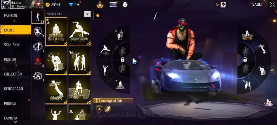 Free Fire Accounts Indonesia|M1887 Hand Of Hope|M1014 Scorpio S Lv4,T image 7