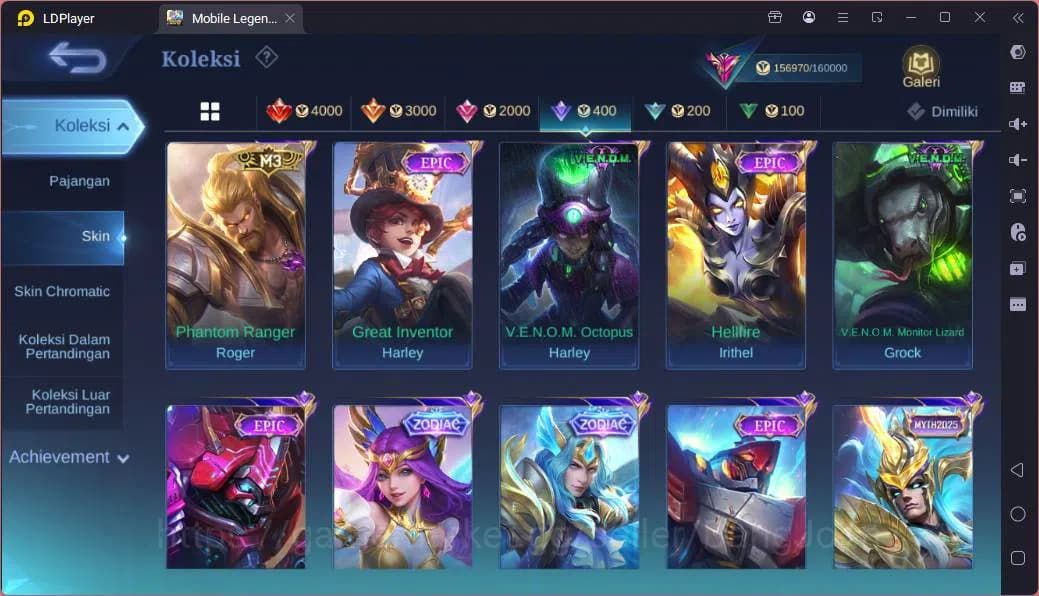 Mobile Legends: Bang Bang Accounts Hero 132|Skin 450|Legend Franco,KoF CHou+Gusion,Da image 12