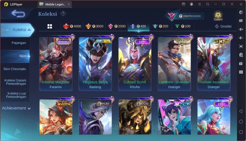 Mobile Legends: Bang Bang Accounts Hero 132|Skin 450|Legend Franco,KoF CHou+Gusion,Da image 14