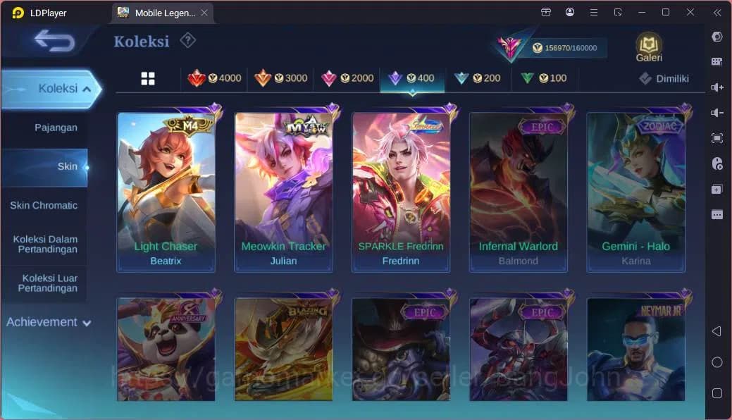 Mobile Legends: Bang Bang Accounts Hero 132|Skin 450|Legend Franco,KoF CHou+Gusion,Da image 15