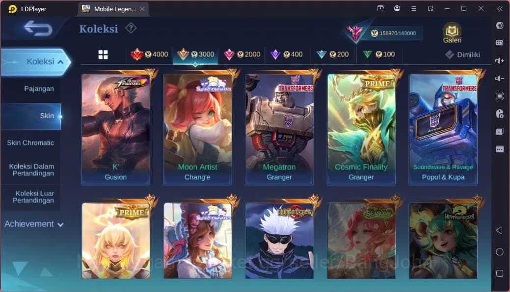 Mobile Legends: Bang Bang Accounts Hero 132|Skin 450|Legend Franco,KoF CHou+Gusion,Da image 5