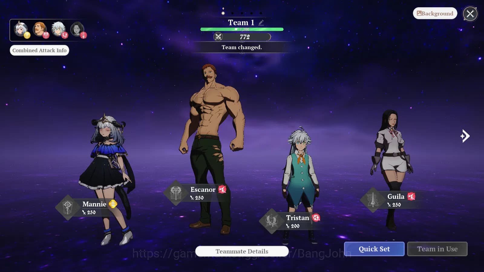 The Seven Deadly Sins: Origin Accounts EUROPE|Fresh Starter Lvl 2|3 SSR|Escanor,Guila,Man image 2