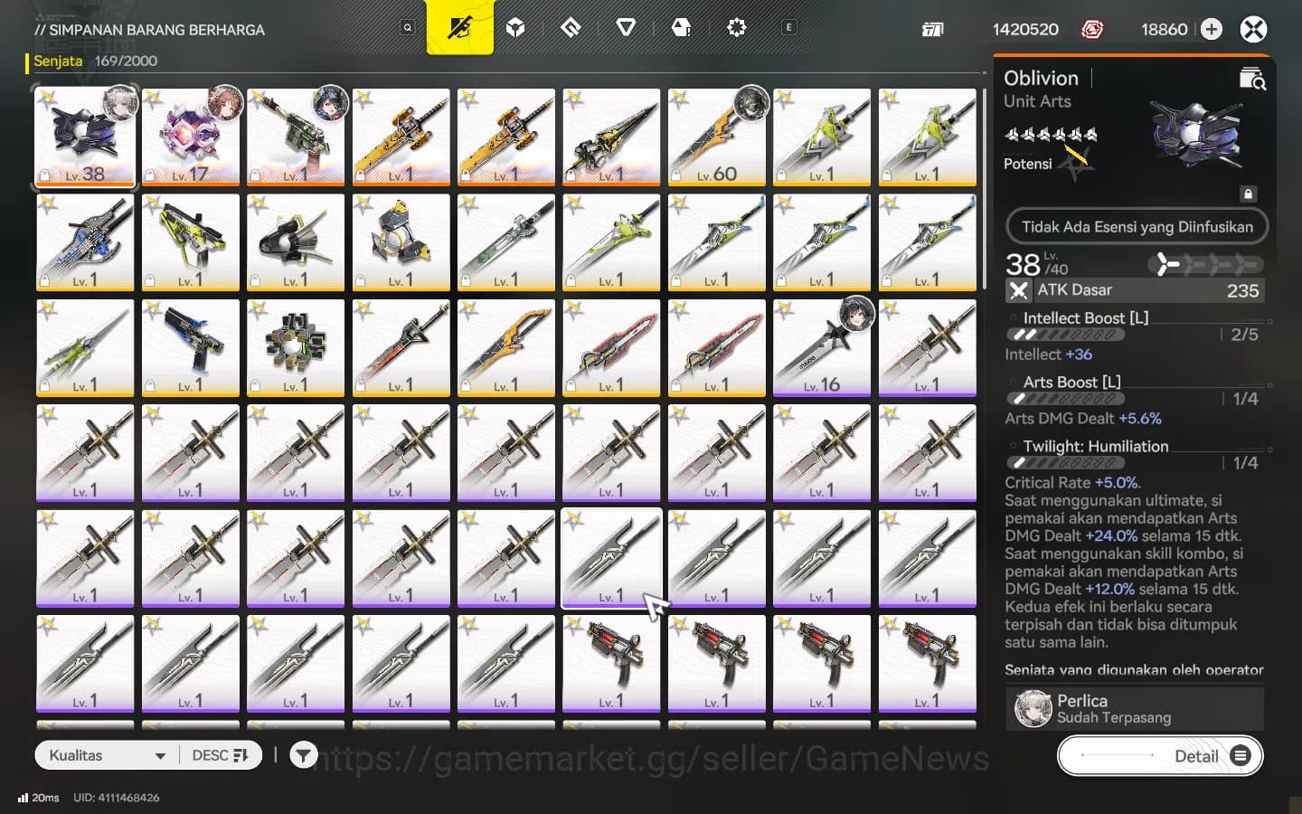 Arknights: Endfield Accounts Asia Lv 47 18k Oro|4 SSR[Tangtang+Sign,Lastrite,Em image 5