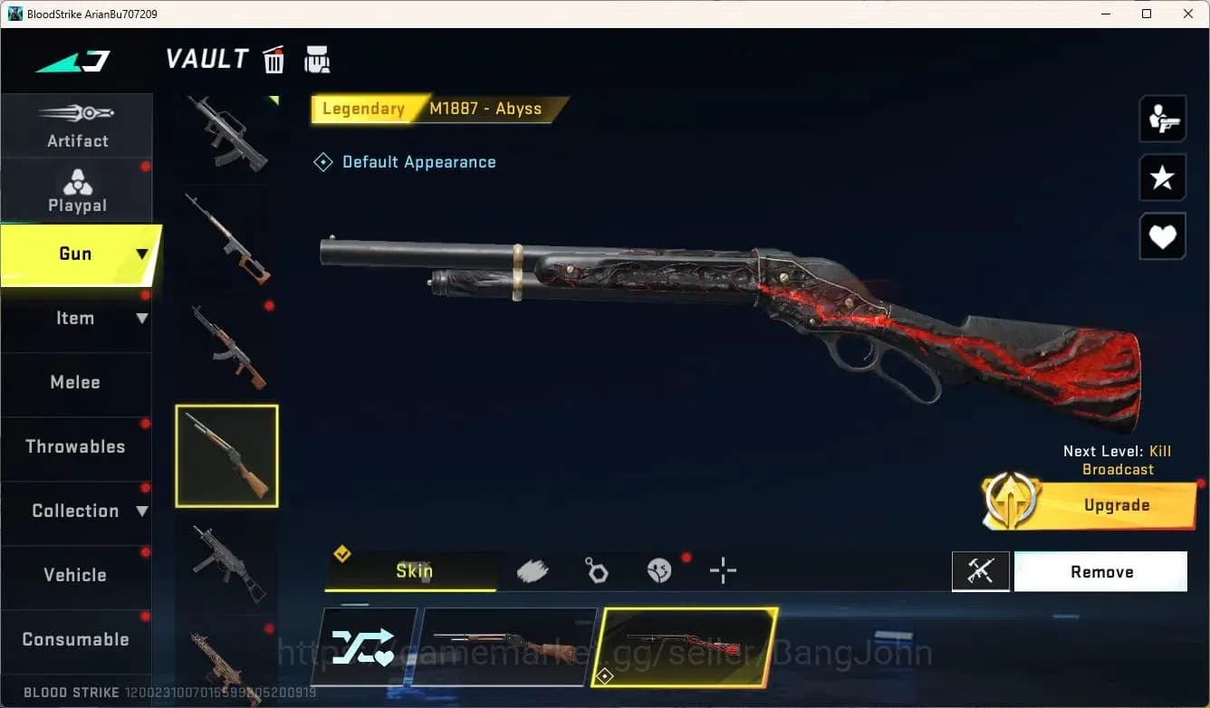 Blood Strike Accounts ASIA | EVA: MCX-EVA-00 | 1 ULTRA QBZ-Endless | 4 L image 8