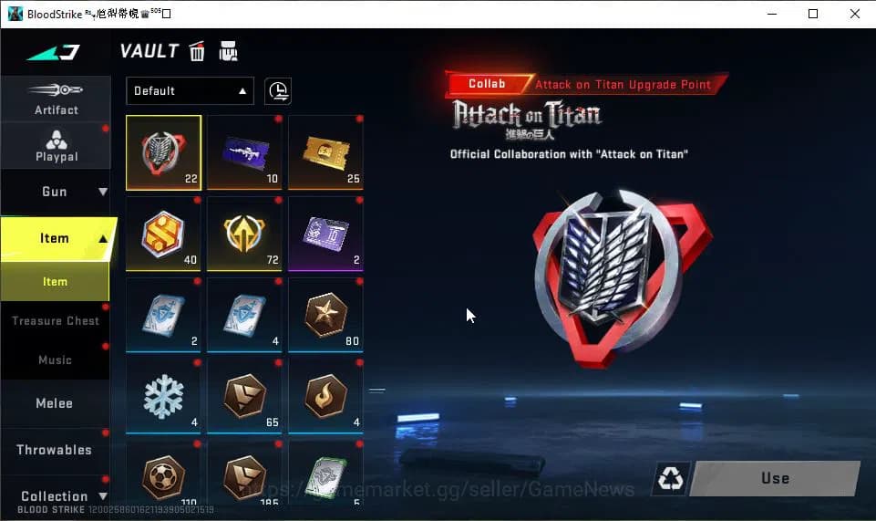 Blood Strike Accounts ASIA|7 ULTRA [ZERO,ETHAN,JET,NOVA,INP-9,URB,Origin image 14