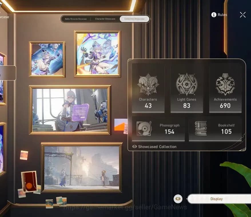 Honkai Star Rail Accounts Asia|TL 70|15 Limited|[SW 999,Castorice,Aglaea,Lin image 3