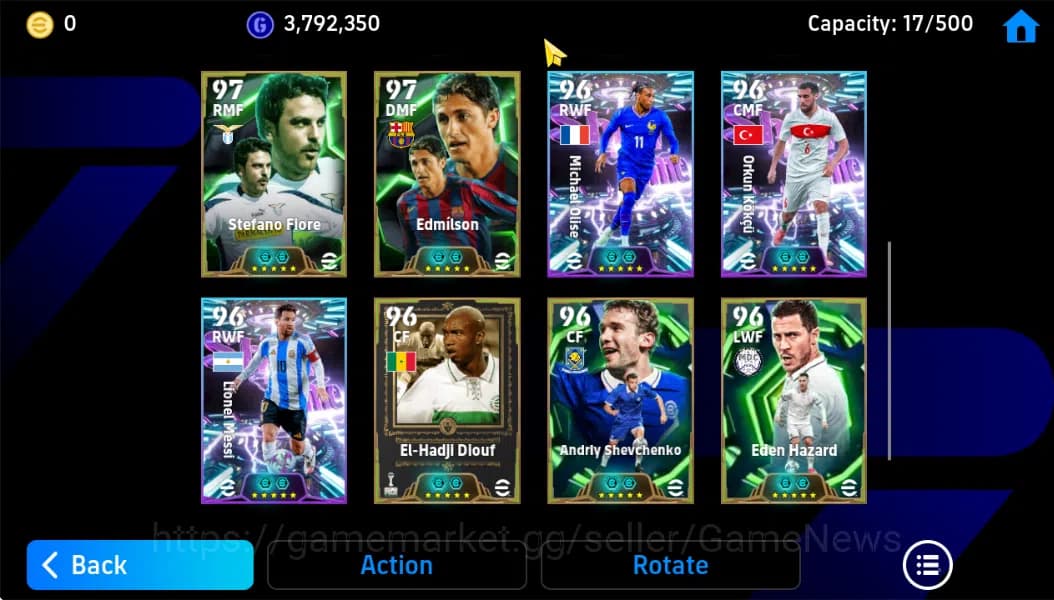 eFootball Accounts Mobile|Lilian Thuram(Long-Reach Tackle),Guti(Visio image 6