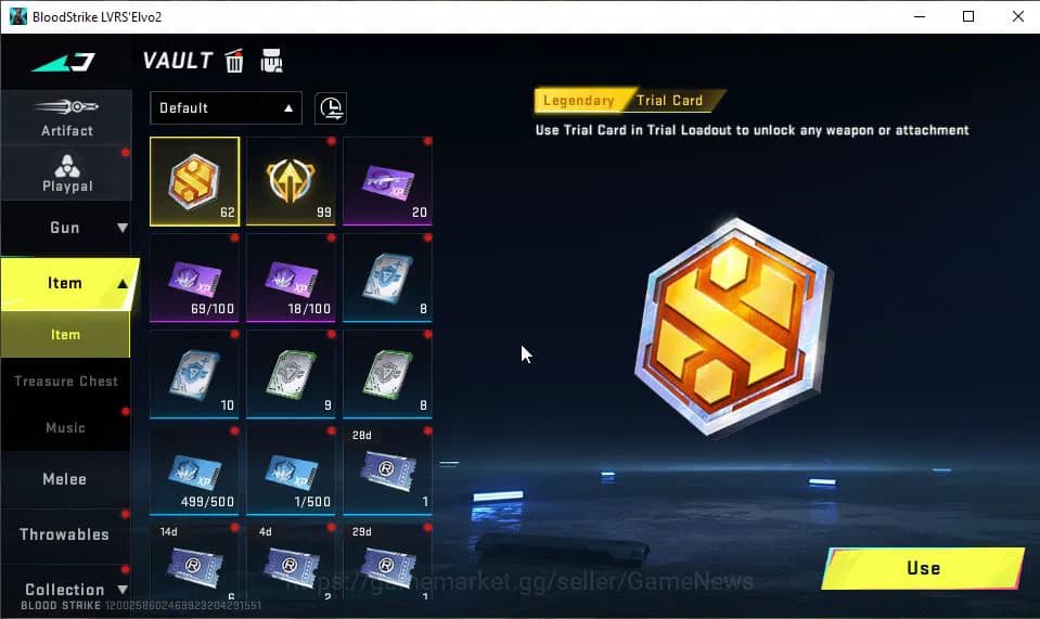 Blood Strike Accounts ASIA|Melee ULTRA Butterfly Knife|28 ULTRA[JET,KRAK image 10