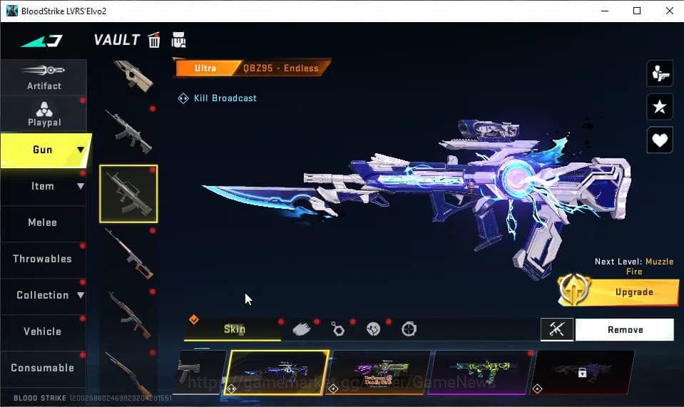 Blood Strike Accounts ASIA|Melee ULTRA Butterfly Knife|28 ULTRA[JET,KRAK image 12