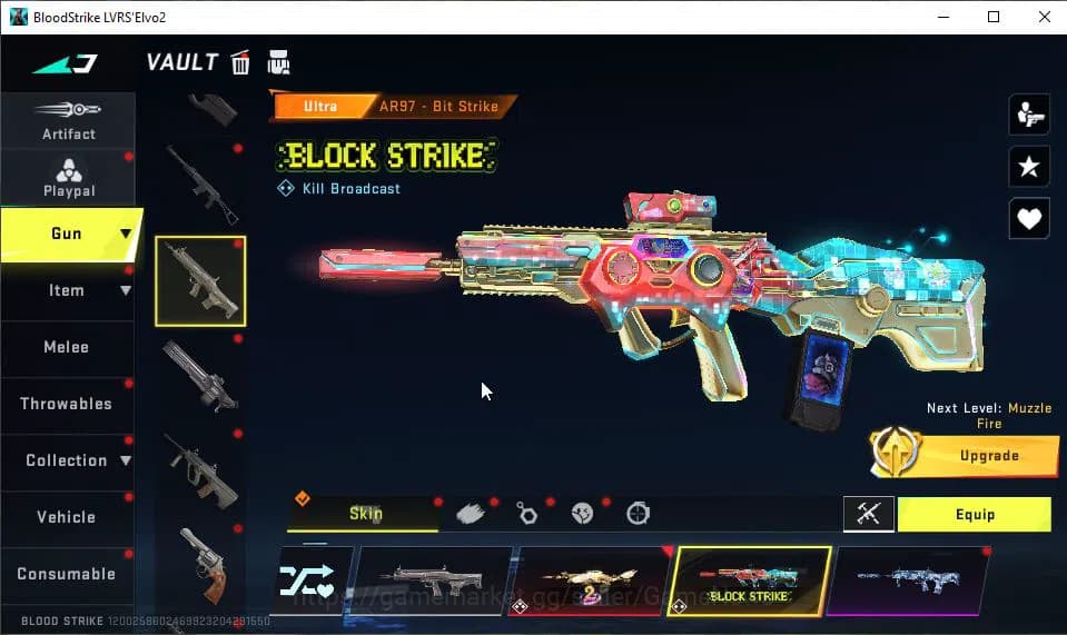 Blood Strike Accounts ASIA|Melee ULTRA Butterfly Knife|28 ULTRA[JET,KRAK image 14