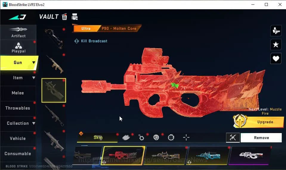 Blood Strike Accounts ASIA|Melee ULTRA Butterfly Knife|28 ULTRA[JET,KRAK image 15
