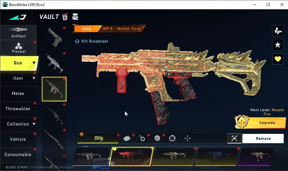 Blood Strike Accounts ASIA|Melee ULTRA Butterfly Knife|28 ULTRA[JET,KRAK image 17
