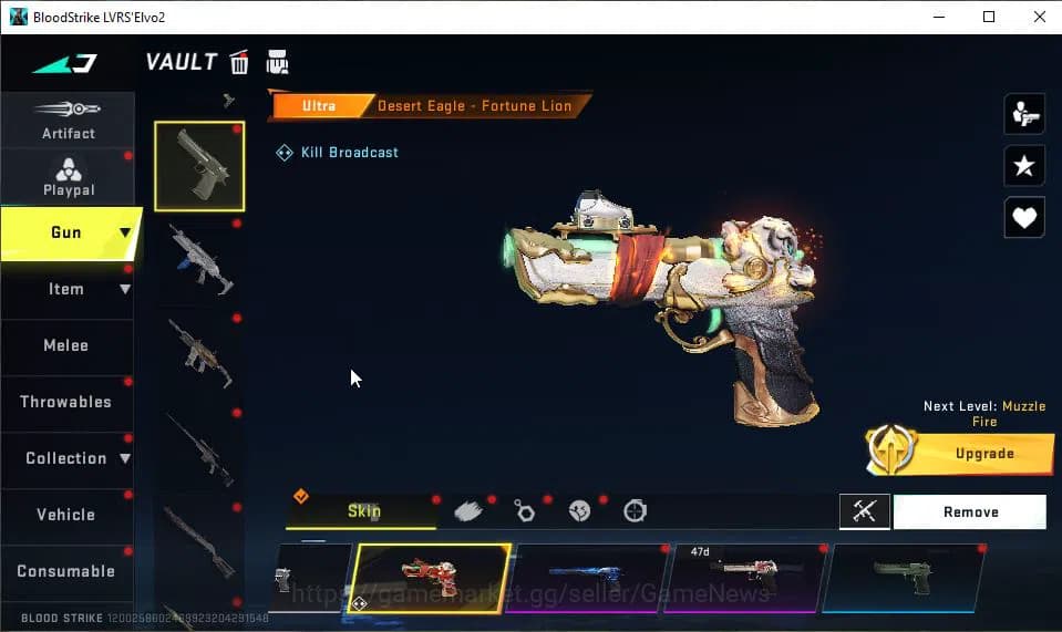 Blood Strike Accounts ASIA|Melee ULTRA Butterfly Knife|28 ULTRA[JET,KRAK image 19