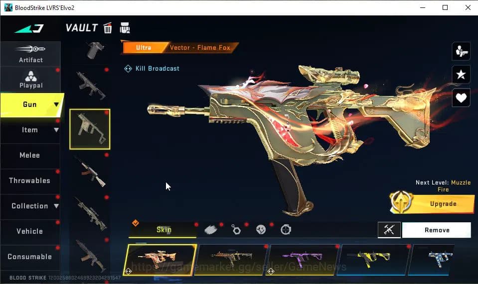 Blood Strike Accounts ASIA|Melee ULTRA Butterfly Knife|28 ULTRA[JET,KRAK image 20