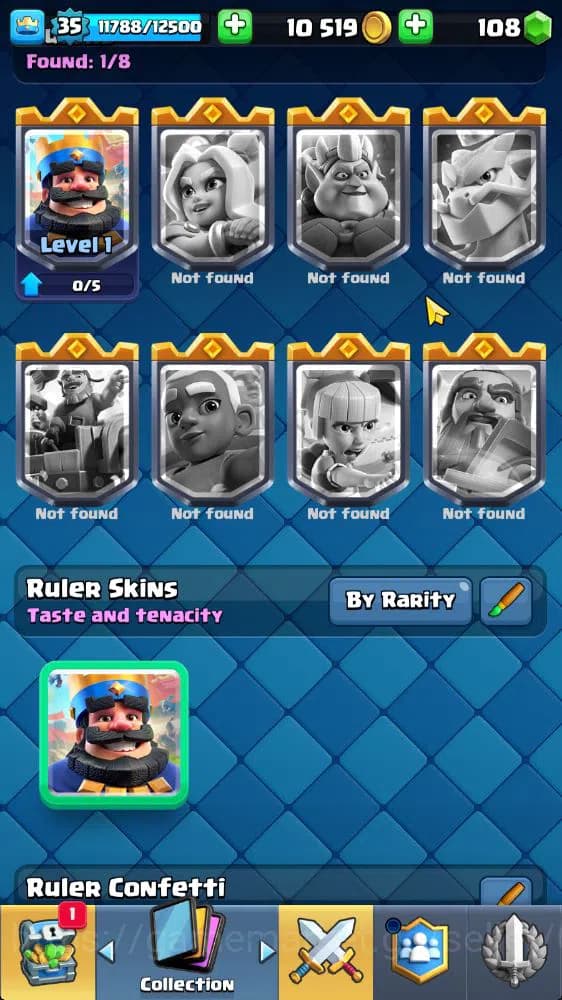Clash Royale Accounts Lv 35|Trophy 6676|KTL 12|Limited Skin|Card 120|2 H image 14