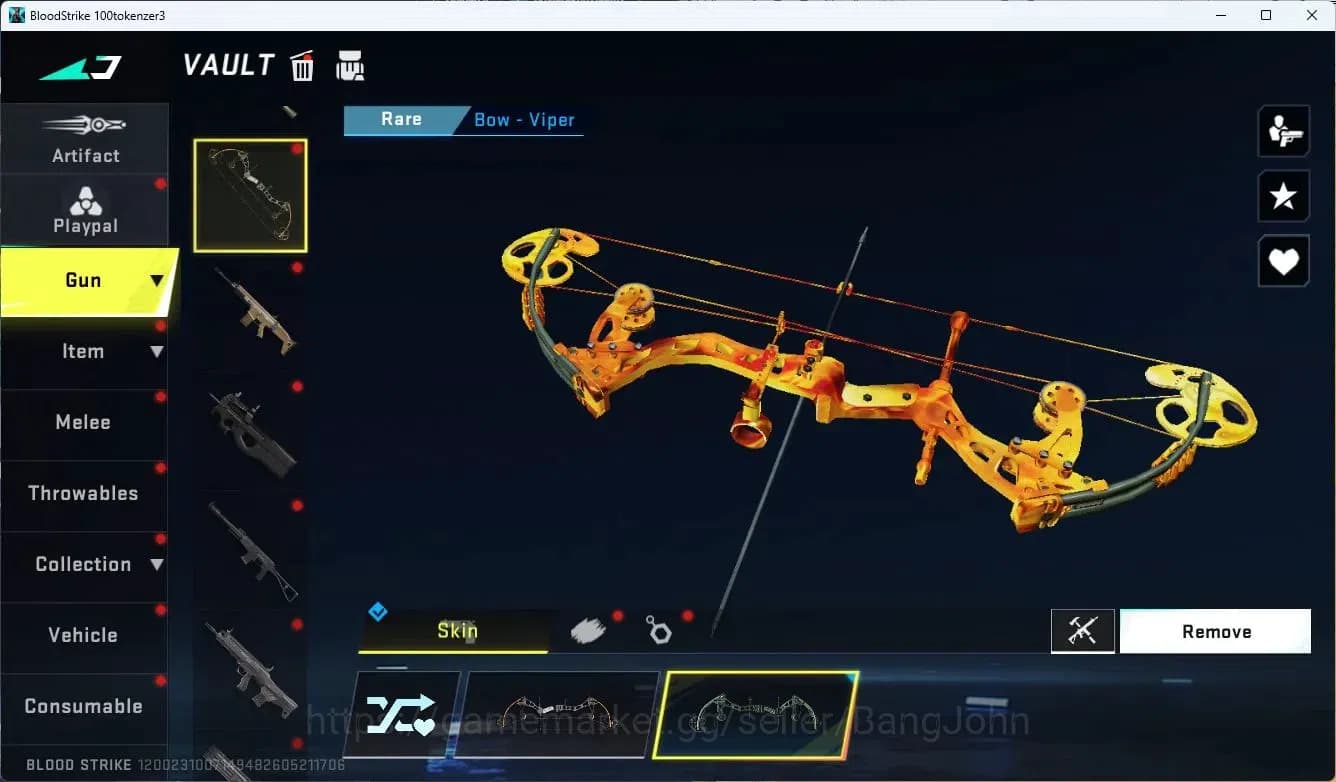 Blood Strike Accounts ASIA | ULTRA UMP45 Oni Piercer | 4 LEGENDARY GUN | image 6