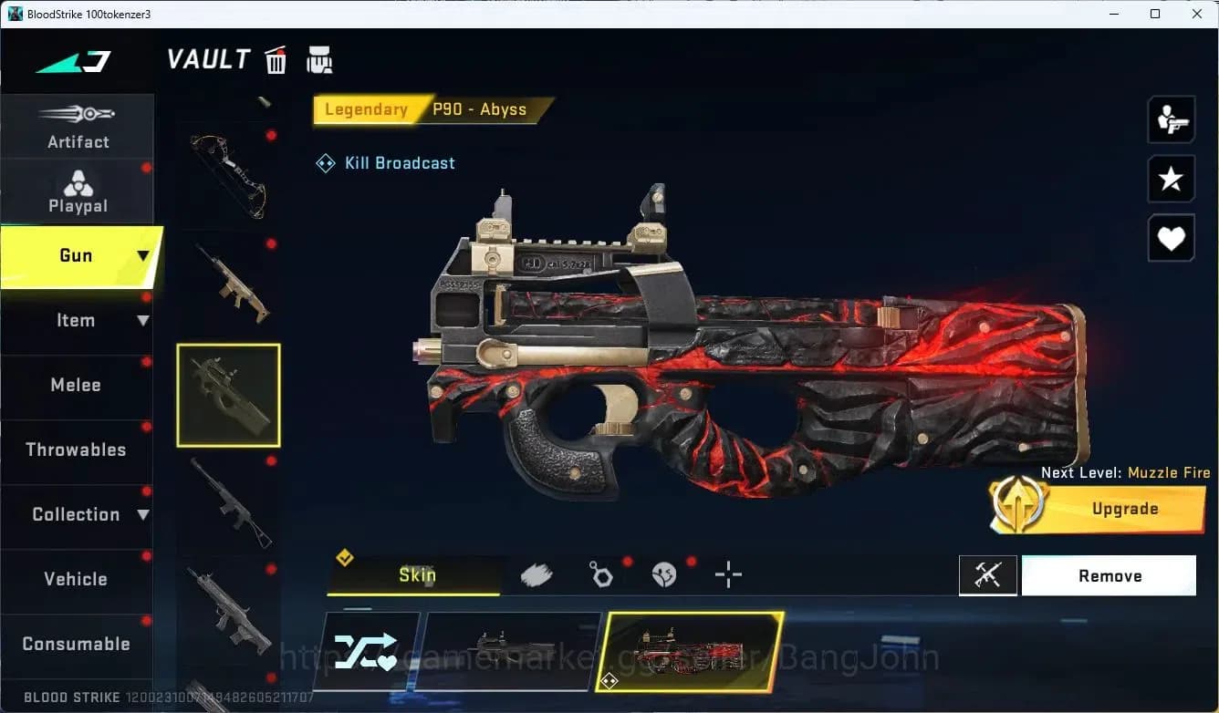 Blood Strike Accounts ASIA | ULTRA UMP45 Oni Piercer | 4 LEGENDARY GUN | image 7