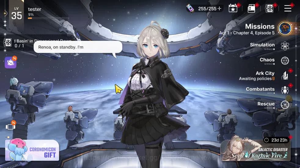 Chaos Zero Nightmare Accounts GLOBAL Lv 35|9 SSR [Chizuru,Yuki,HaruM1,KhalipeM1, image 1