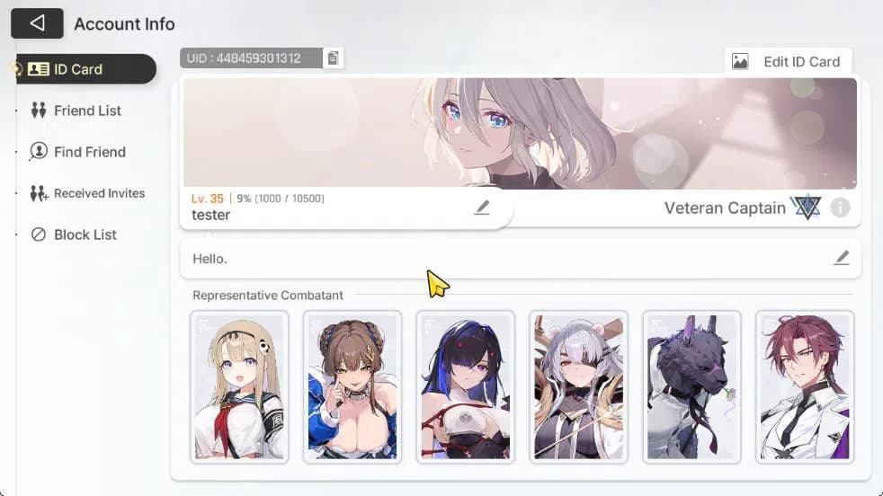 Chaos Zero Nightmare Accounts GLOBAL Lv 35|9 SSR [Chizuru,Yuki,HaruM1,KhalipeM1, image 2