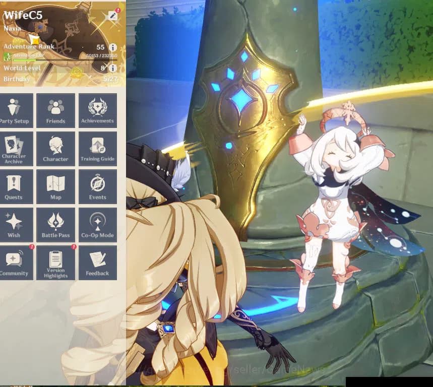 Genshin Impact Accounts ASIA|AR 55|3 Limited +1(*5Weapon)|NaviaC5,Columbin image 14