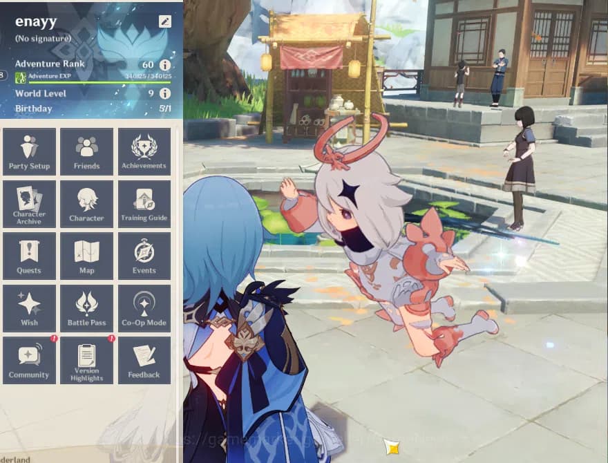 Genshin Impact Accounts ASIA|AR60|PreamTeam HuTaoC1+sign|16Limit+9(*5WP)|Y image 1