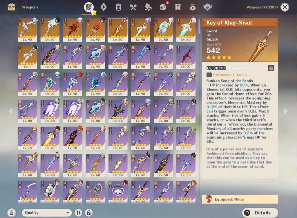 Genshin Impact Accounts ASIA|AR60|PreamTeam HuTaoC1+sign|16Limit+9(*5WP)|Y image 9