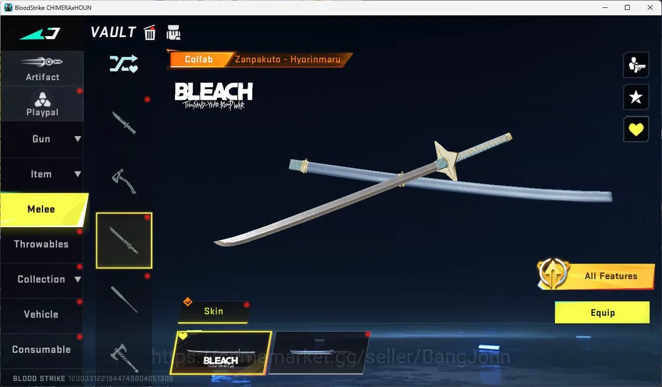 Blood Strike Accounts ASIA | bleach ethan, ultra hank, bleach spike, ult image 11