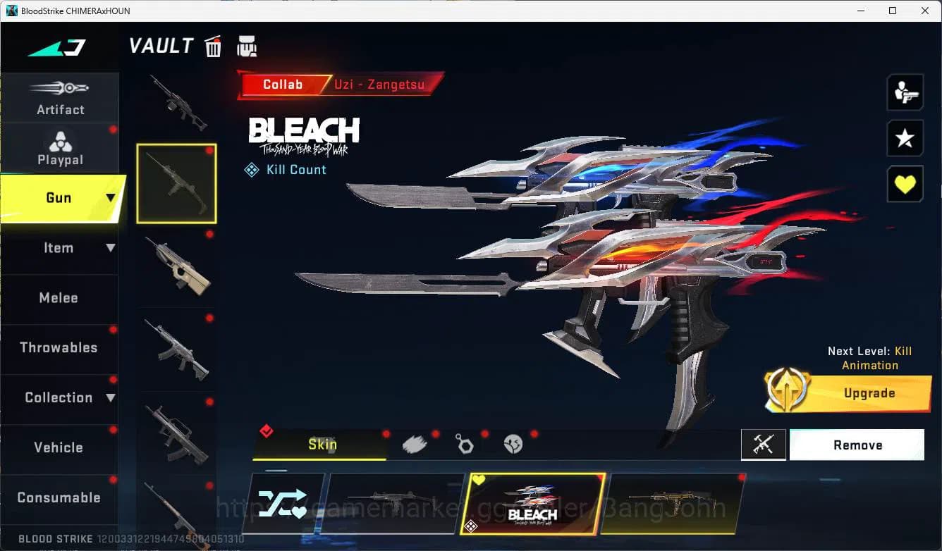 Blood Strike Accounts ASIA | bleach ethan, ultra hank, bleach spike, ult image 15