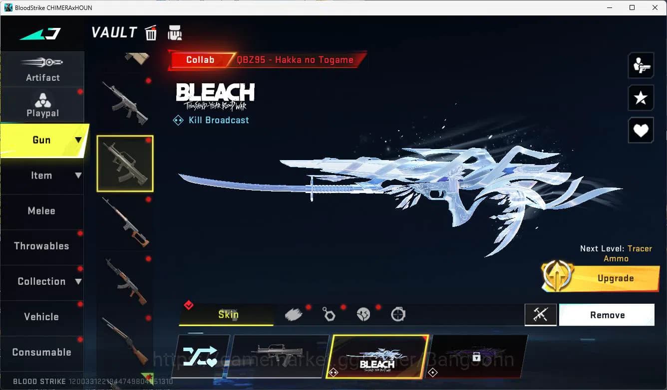 Blood Strike Accounts ASIA | bleach ethan, ultra hank, bleach spike, ult image 16