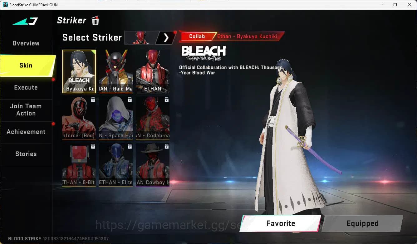 Blood Strike Accounts ASIA | bleach ethan, ultra hank, bleach spike, ult image 3