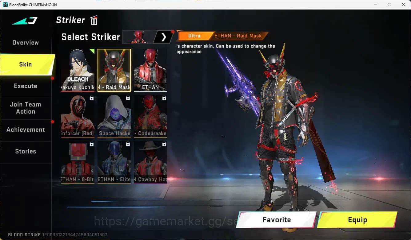 Blood Strike Accounts ASIA | bleach ethan, ultra hank, bleach spike, ult image 4