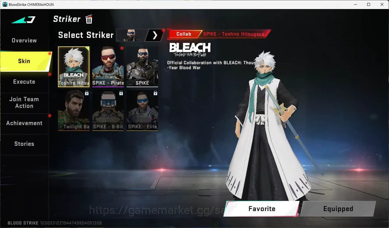 Blood Strike Accounts ASIA | bleach ethan, ultra hank, bleach spike, ult image 6