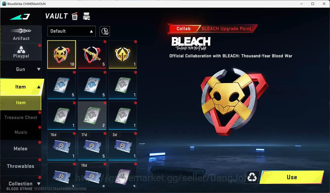 Blood Strike Accounts ASIA | bleach ethan, ultra hank, bleach spike, ult image 9