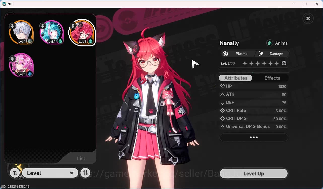 Neverness to Everness Accounts America | Starter Lvl 3 | 1 S Nanally + 2 A Char | image 9