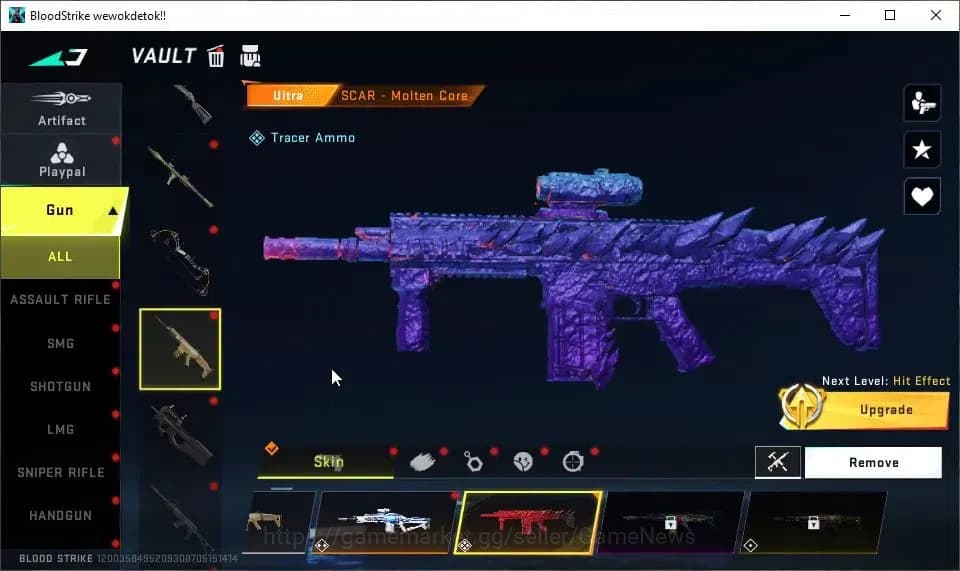 Blood Strike Accounts ASIA|AK47-Overload Eternal Lv3,Kar98k 7DS collab,8 image 13