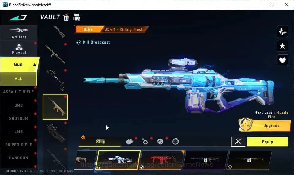 Blood Strike Accounts ASIA|AK47-Overload Eternal Lv3,Kar98k 7DS collab,8 image 14