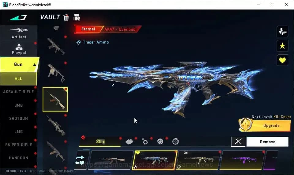 Blood Strike Accounts ASIA|AK47-Overload Eternal Lv3,Kar98k 7DS collab,8 image 8