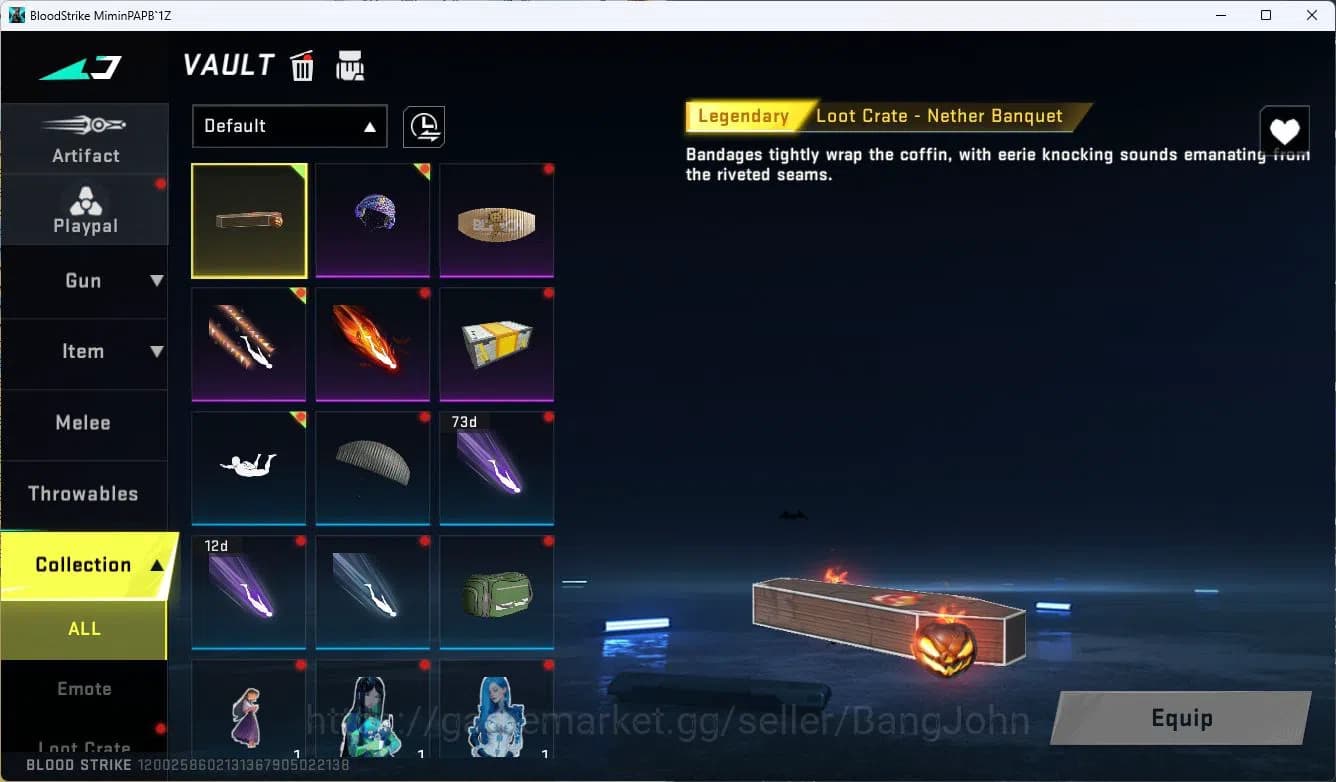 Blood Strike Accounts ASIA|ULTRA=DUAL BLADE,BANDAGE|LIMITED=MP7|DETAIL C image 10