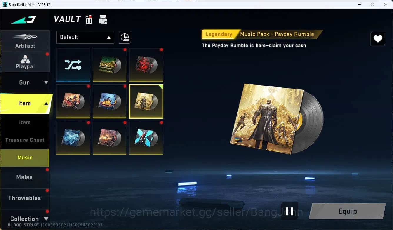 Blood Strike Accounts ASIA|ULTRA=DUAL BLADE,BANDAGE|LIMITED=MP7|DETAIL C image 8
