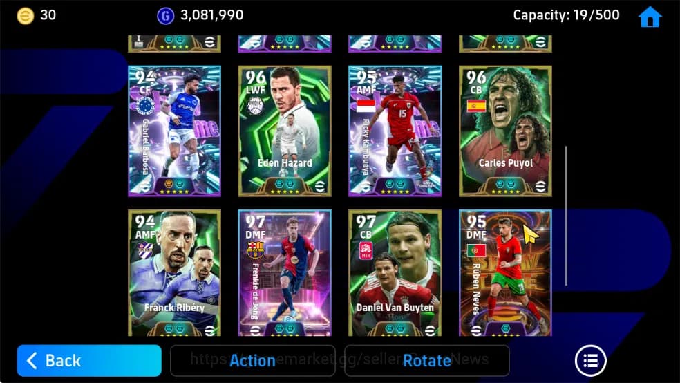 eFootball Accounts Mobile|Roy Makaay(PhenomFinishing),Andriy Shevchen image 6