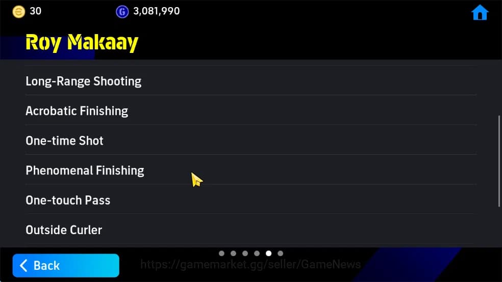 eFootball Accounts Mobile|Roy Makaay(PhenomFinishing),Andriy Shevchen image 7