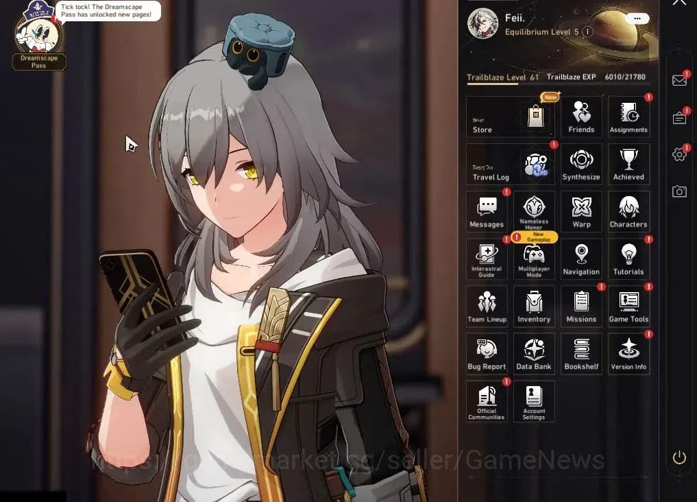 Honkai Star Rail Accounts Asia |TL 61|7 Limited|Boothill,Yunli,Sparkle,Arche image 1