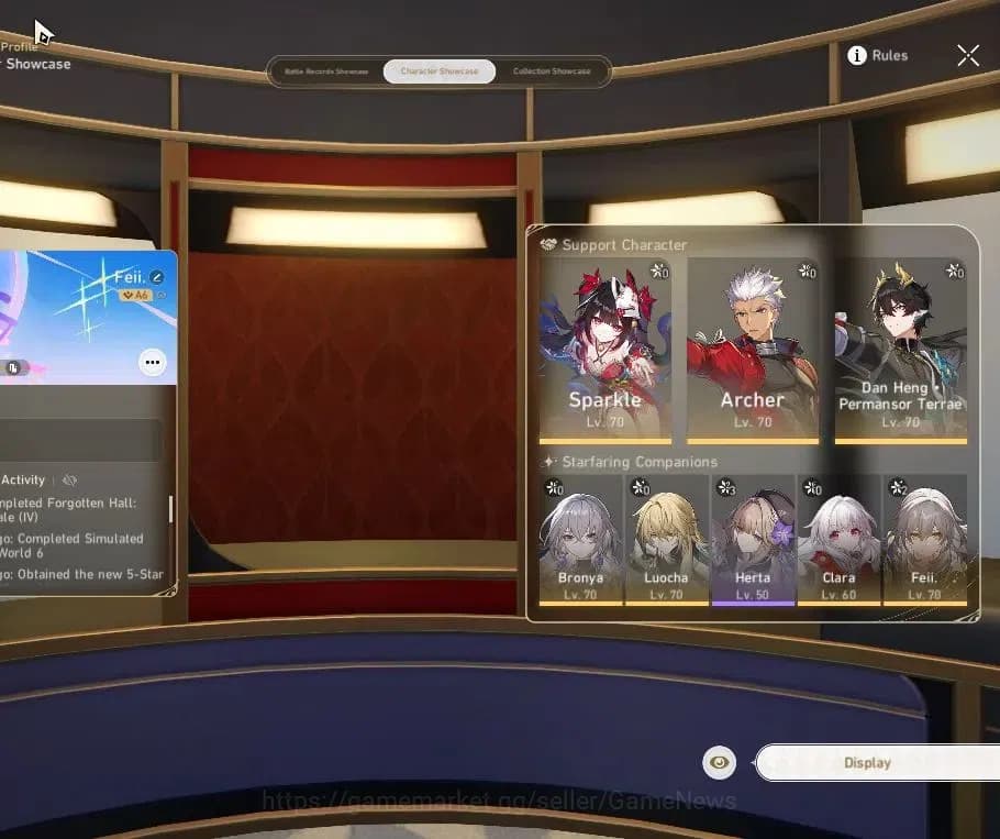 Honkai Star Rail Accounts Asia |TL 61|7 Limited|Boothill,Yunli,Sparkle,Arche image 2