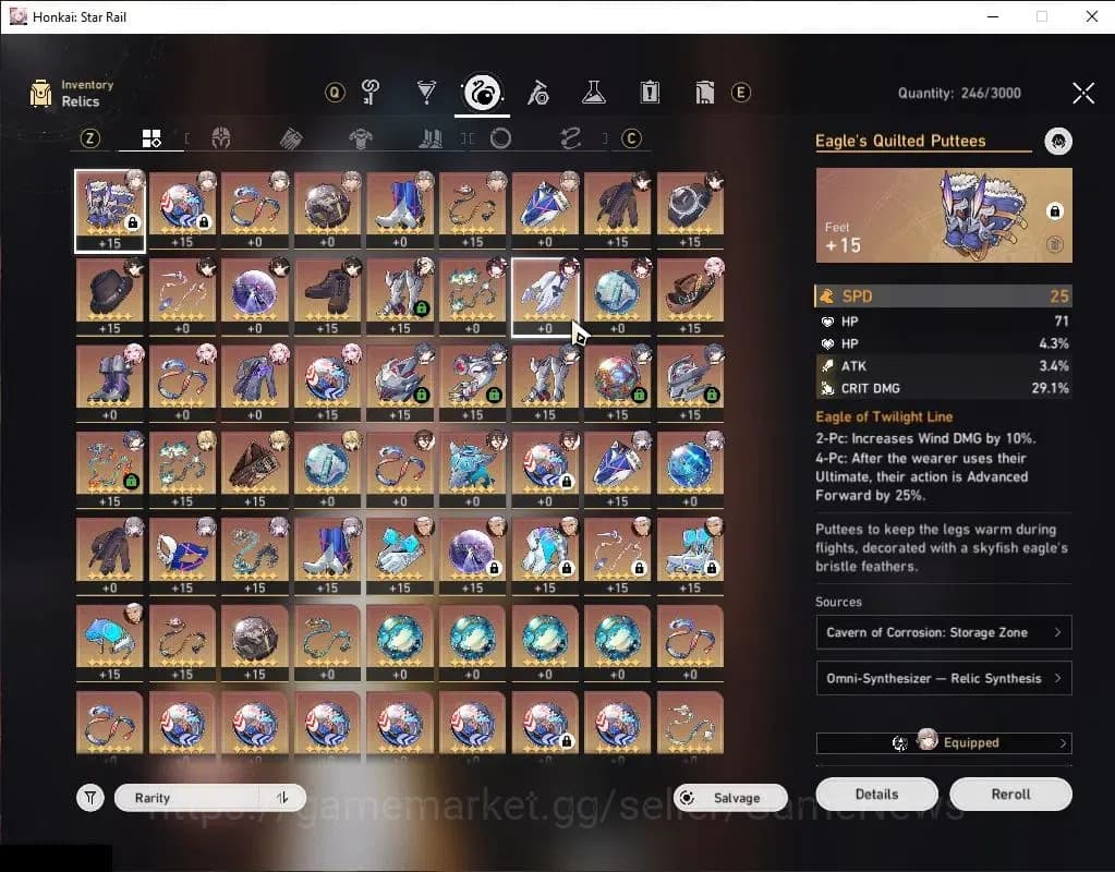 Honkai Star Rail Accounts Asia |TL 61|7 Limited|Boothill,Yunli,Sparkle,Arche image 7