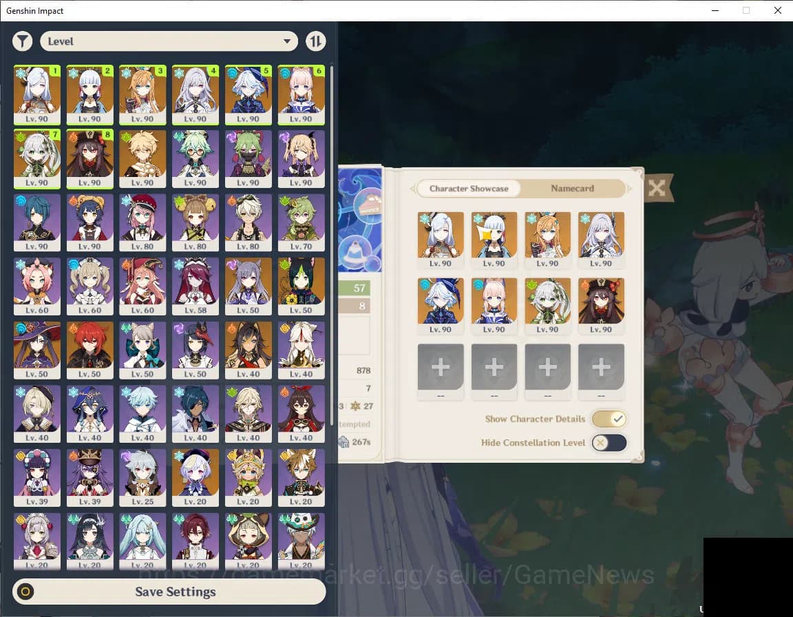 Genshin Impact Accounts ASIA|AR57|8Limited+4(*5Wep)|Prime Skirk|AyakaC1+si image 1