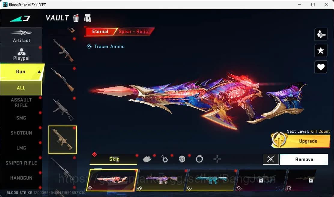 Blood Strike Accounts ASIA|2 EVO(GALIL,KAG)+5Mele|12Eter(Collab Bleach(Z image 14