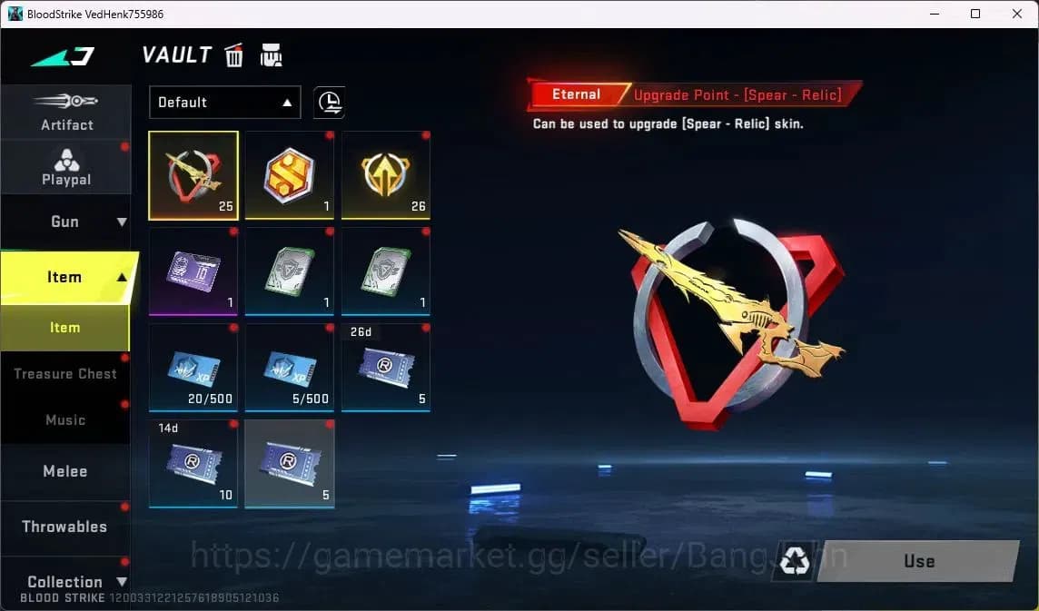 Blood Strike Accounts ASIA | Legendary AK47-Venom | Legendary M4A1-Venom image 14