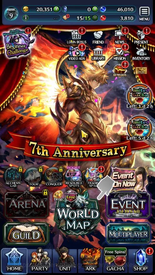 Last Cloudia Accounts GLOBAL|Rank 9|Top Tier Unit [Arkh King of Dragon,G image 4