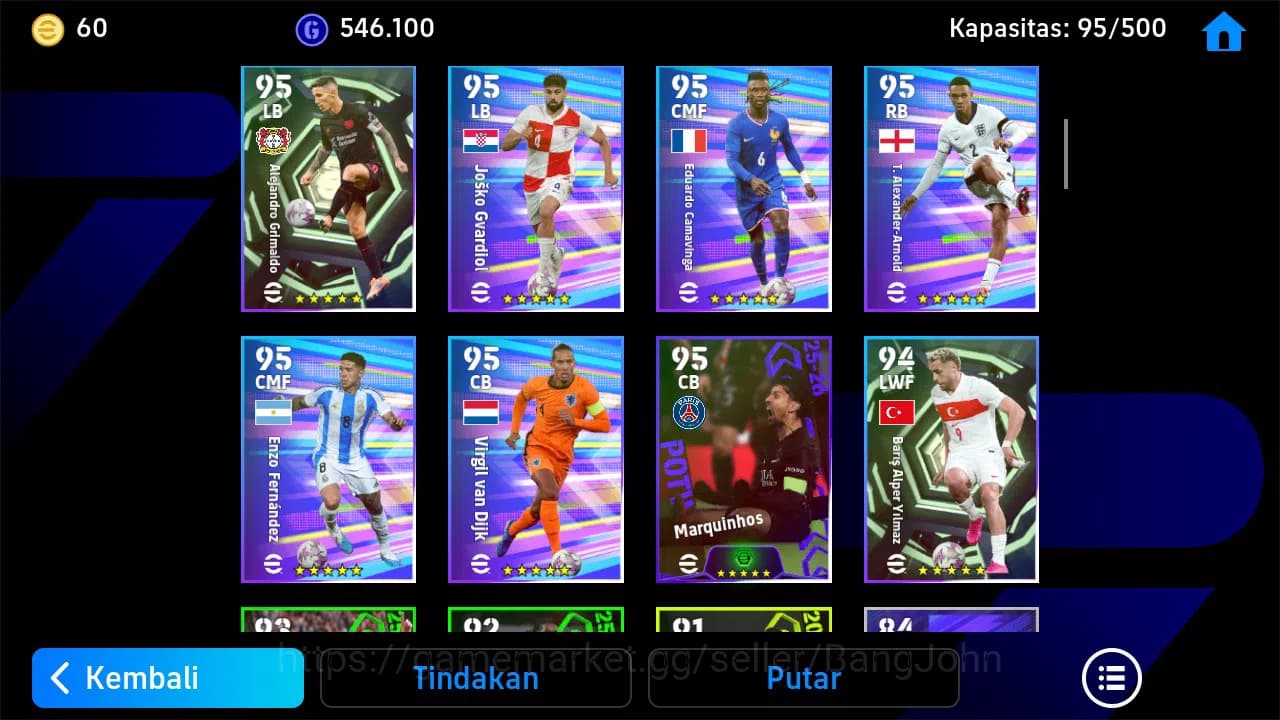 eFootball Accounts ANDROID|PW 3045|Epic Pavel Nedved Gerrald|Showtime image 4